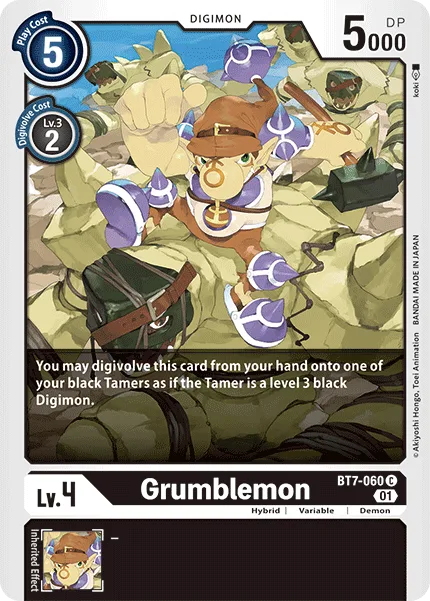 Grumblemon — Booster NEXT ADVENTURE [BT07] BT7-060