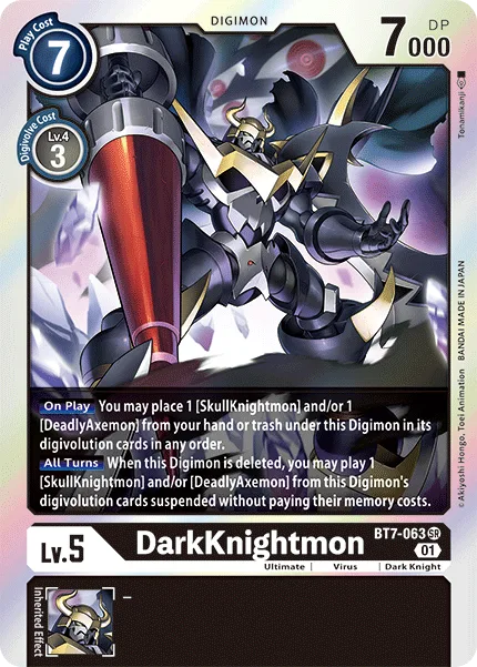 DarkKnightmon — Booster NEXT ADVENTURE [BT07] BT7-063