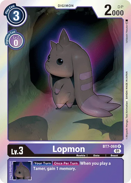 Lopmon — Booster NEXT ADVENTURE [BT07] BT7-068