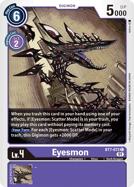 Eyesmon — Booster NEXT ADVENTURE [BT07] BT7-072