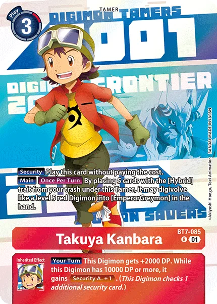 Takuya Kanbara — Premium Bandai BT7-085