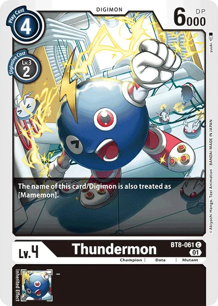 Thundermon — Booster NEW AWAKENING [BT08] BT8-061