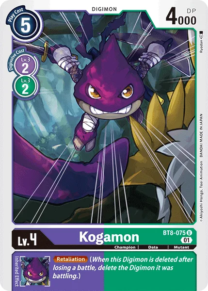 Kogamon — Booster NEW AWAKENING [BT08] BT8-075