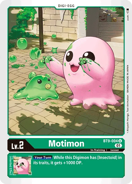 Motimon — Booster X RECORD [BT09] BT9-004