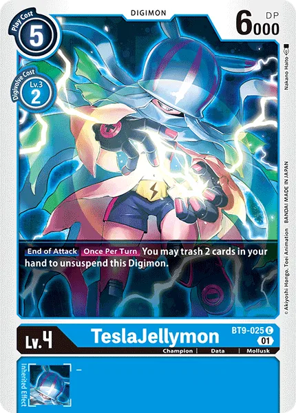 TeslaJellymon — Booster X RECORD [BT09] BT9-025