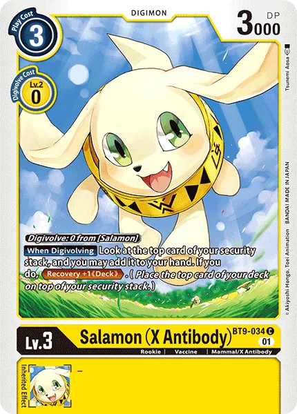 Salamon (X Antibody) — Booster X RECORD [BT09] BT9-034