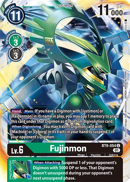 Fujinmon — Booster X RECORD [BT09] BT9-054