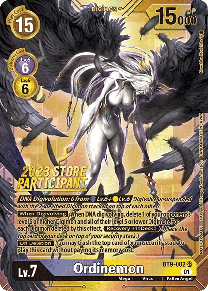 Ordinemon — Store Events BT9-082