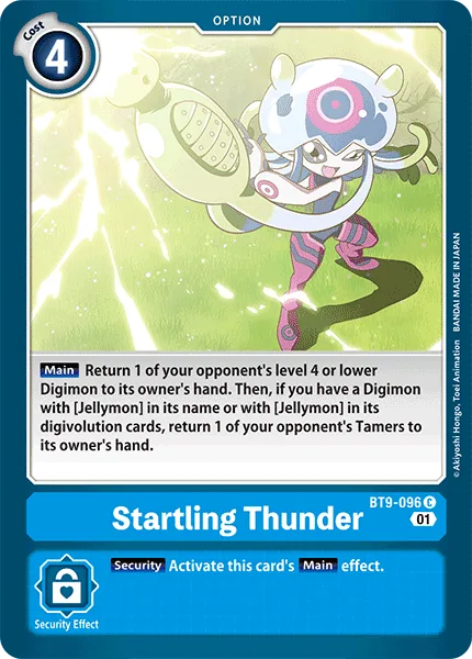 Startling Thunder — Booster X RECORD [BT09] BT9-096
