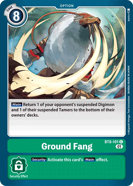 Ground Fang — Booster X RECORD [BT09] BT9-101