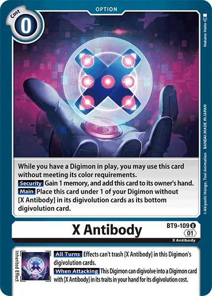 X Antibody — Booster X RECORD [BT09] BT9-109