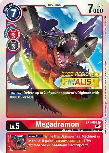 Megadramon — Large-Scale Tournaments EX1-007