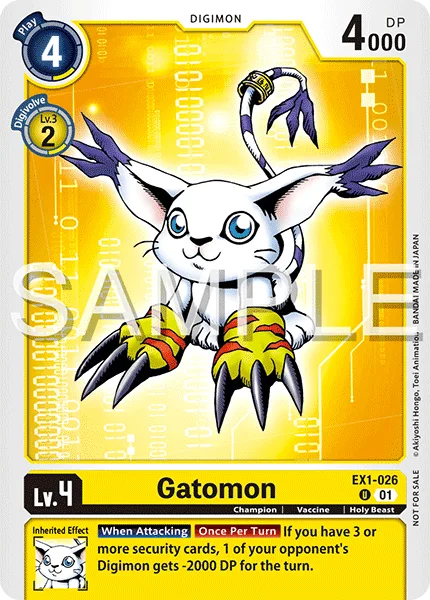 Gatomon — Other Promos EX1-026