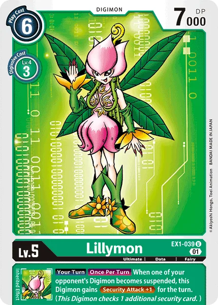 Lillymon — Theme Booster CLASSIC COLLECTION [EX01] EX1-039