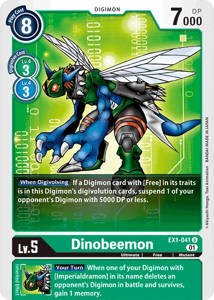 Dinobeemon — Theme Booster CLASSIC COLLECTION [EX01] EX1-041