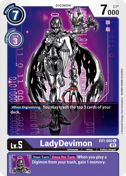 LadyDevimon — Theme Booster CLASSIC COLLECTION [EX01] EX1-060