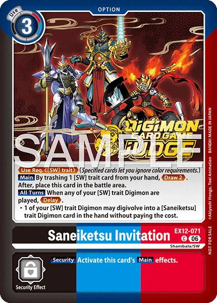 Saneiketsu Invitation — Large-Scale Tournaments EX12-071