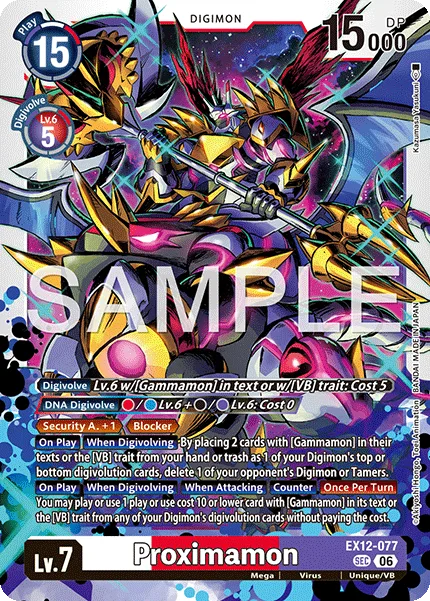 Proximamon — Extra Booster DIGITAL WORLD SHAMBALA [EX-12] EX12-077
