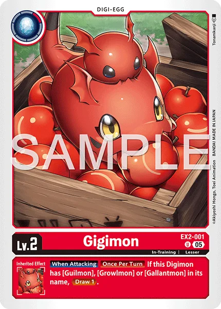 Gigimon — Advanced Booster DIGIMON GENERATION [AD-01] EX2-001
