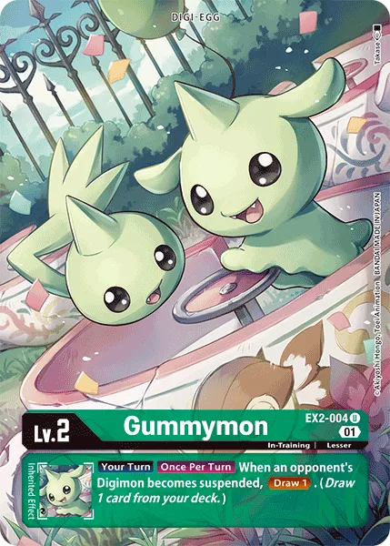 Gummymon — Theme Booster DIGITAL HAZARD [EX-02] EX2-004