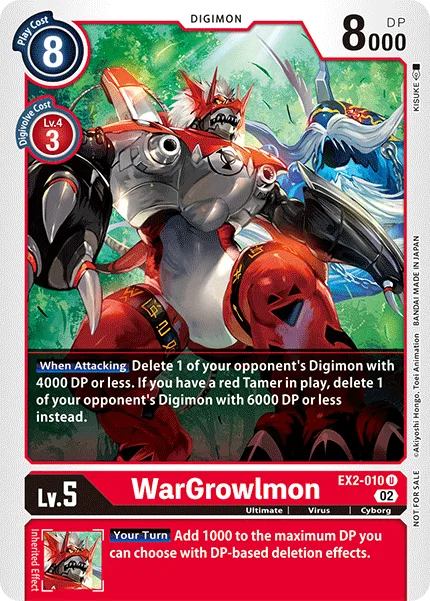 WarGrowlmon — Store Events EX2-010