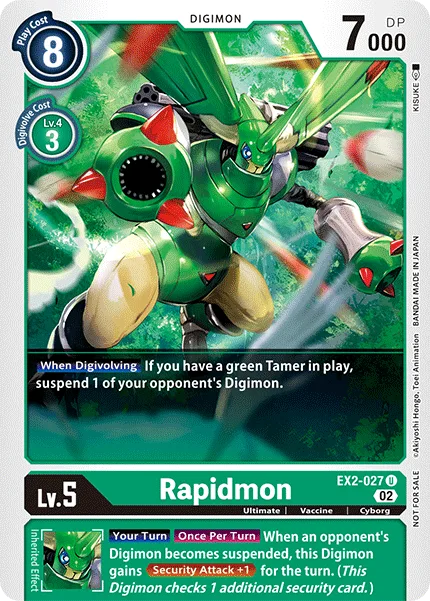 Rapidmon — Store Events EX2-027