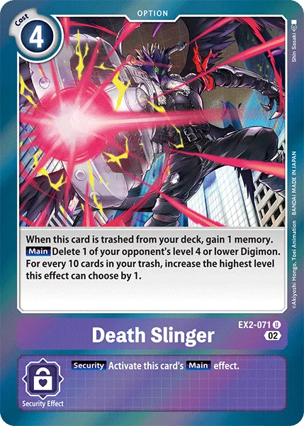 Death Slinger — Advanced Deck BEELZEMON [ST14] EX2-071
