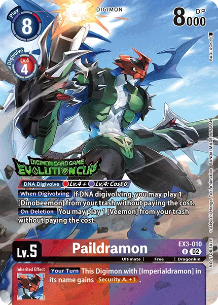 Paildramon — Store Events EX3-010