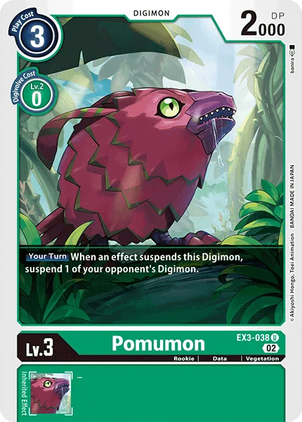 Pomumon — Theme Booster DRACONIC ROAR [EX-03] EX3-038