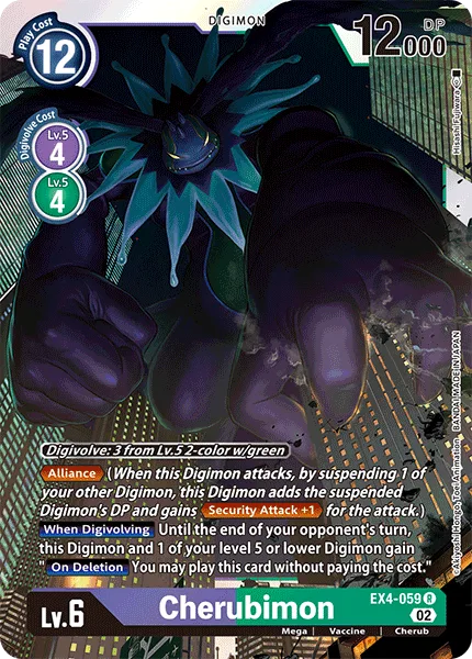 Cherubimon — Theme Booster ALTERNATIVE BEING [EX04] EX4-059