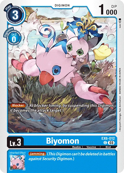 Biyomon — Theme Booster INFERNAL ASCENSION [EX06] EX6-012
