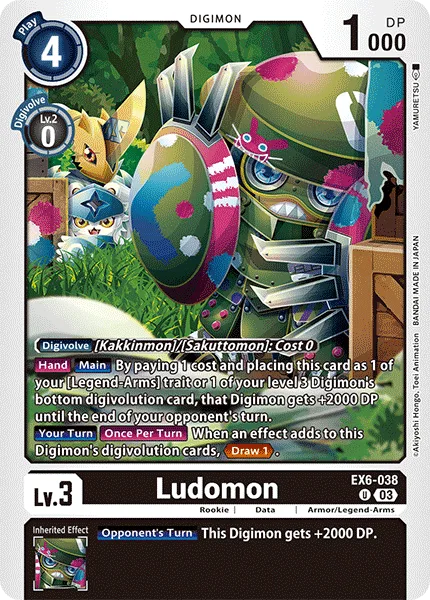Ludomon — Theme Booster INFERNAL ASCENSION [EX06] EX6-038