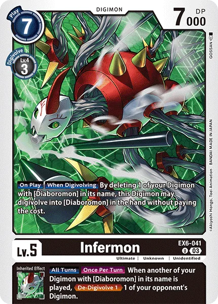 Infermon — Theme Booster INFERNAL ASCENSION [EX06] EX6-041