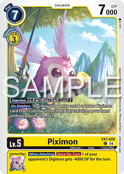 Piximon — Other Promos EX7-028