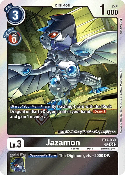 Jazamon — Extra Booster DIGIMON LIBERATOR [EX07] EX7-039