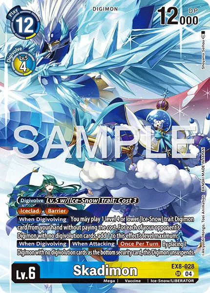 Skadimon — Premium Bandai EX8-028