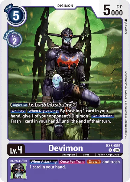 Devimon — Extra Booster CHAIN OF LIBERATION [EX08] EX8-059