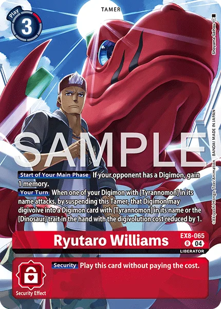 Ryutaro Williams — Premium Bandai EX8-065
