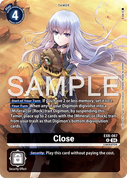 Close — Premium Bandai EX8-067