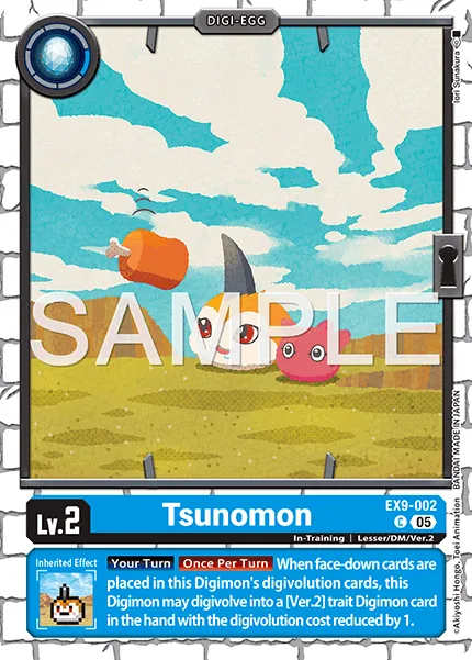 Tsunomon — Extra Booster VERSUS MONSTERS [EX-09] EX9-002