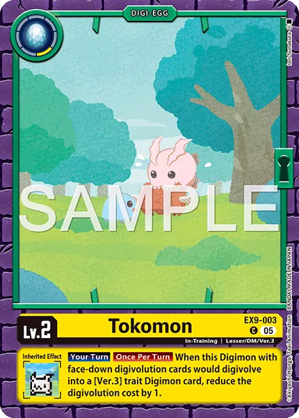 Tokomon — Extra Booster VERSUS MONSTERS [EX-09] EX9-003