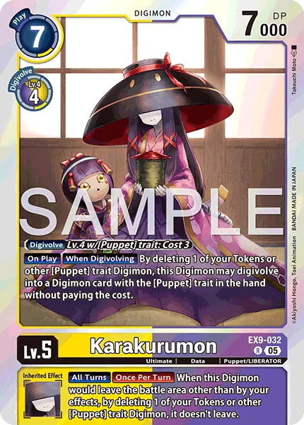 Karakurumon — Extra Booster VERSUS MONSTERS [EX-09] EX9-032