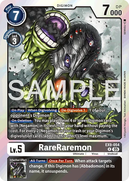 RareRaremon — Extra Booster VERSUS MONSTERS [EX-09] EX9-054