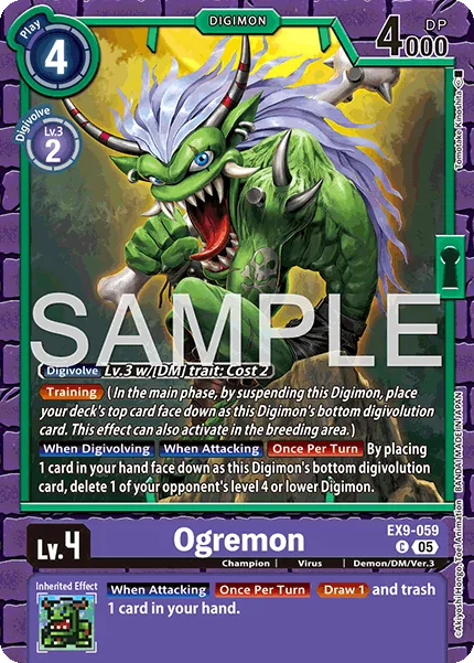 Ogremon — Extra Booster VERSUS MONSTERS [EX-09] EX9-059