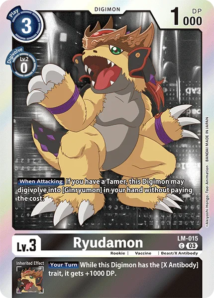 Ryudamon — Booster EXCEED APOCALYPSE [BT15] LM-015