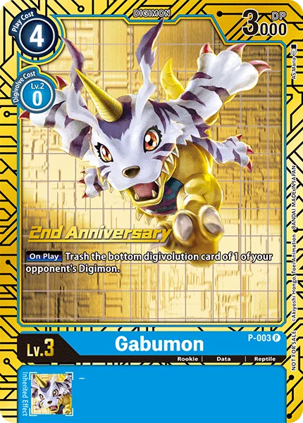 Gabumon — Premium Bandai P-003