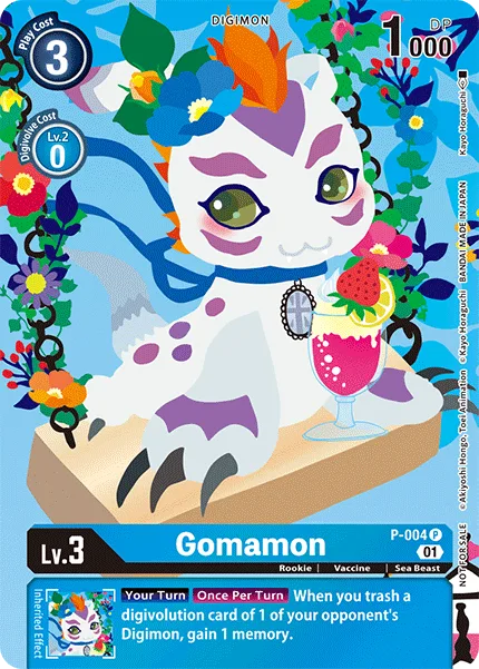 Gomamon — Premium Bandai P-004