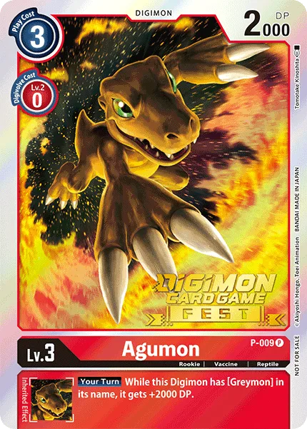 Agumon — Large-Scale Tournaments P-009