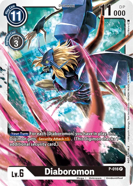 Diaboromon — Promo Cards (P-Numbered) P-016