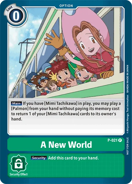 A New World — Promo Cards (P-Numbered) P-021